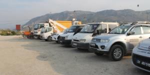 SAMANDAĞ BELEDİYESİ ARAÇ FİLOSUNA 18 YENİ ARAÇ DAHİL ETTİ