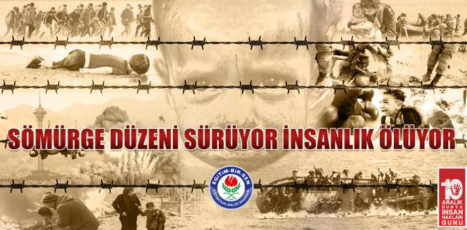 SÖMÜRGE DÜZENİ SÜRÜYOR,İNSANLIK ÖLÜYOR