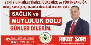 Başkan Sarı: Yeni yılımız kutlu olsun