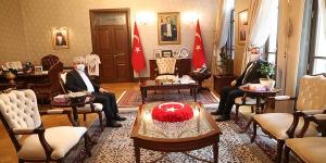 Adana Valisi Elban’dan Vali Doğan’a Ziyaret