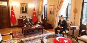 Yılmazer’den Vali Doğan’a ziyaret