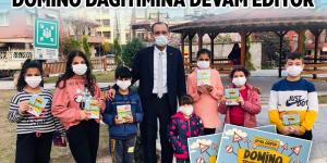 Defneli çocuklara zeka oyunu dağıtıldı