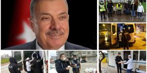 “Başkan Yılmaz’dan güvenlik güçlerine sıcak ikram”