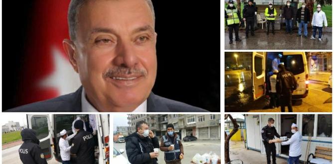 “Başkan Yılmaz’dan güvenlik güçlerine sıcak ikram”