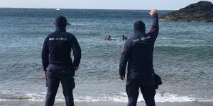 Denizde kaybolan genci arama çalışmaları devam ediyor