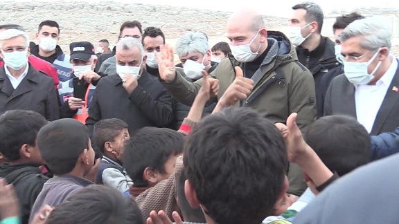 İçişleri Bakanı Süleyman Soylu İdlib’de