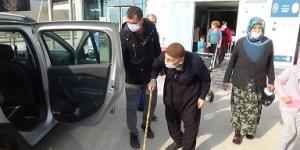 95 yaşındaki Hüseyin dede koronayı yendi