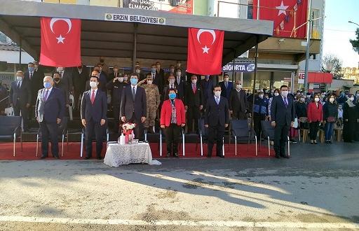 Erzin’in düşman işgalinden kurtuluşun 99. yılı kutlandı