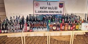 Hatay’da kaçak içki operasyonu