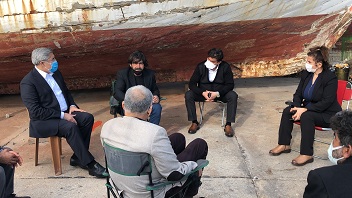 Hatay’da denizde kaybolan genci arama çalışmaları devam ediyor