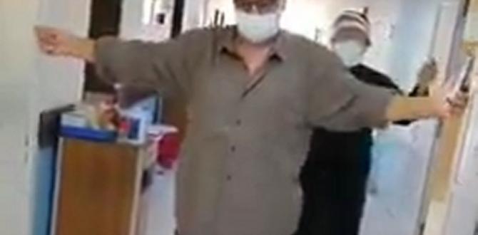 Koronayı yendi, “Erik Dalı” oynayarak taburcu oldu