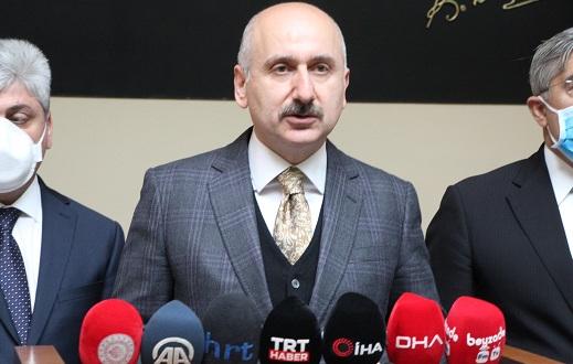 Ulaştırma ve Altyapı Bakanı Karaismailoğlu: “Türkiye, tüm mazlum milletlerin sırtını yasladığı dağ olmaya devam edecek”