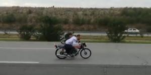 Otoyolda yarış yapan motosiklet sürücülerine ceza yağdı