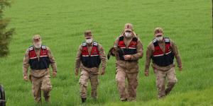 Hatay’da yaralı halde bulunan şahine ilk müdahale jandarmadan
