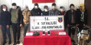 Hatay’da jandarmadan göçmen kaçakçılığı operasyonu>