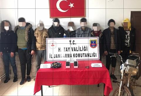 Hatay’da jandarmadan göçmen kaçakçılığı operasyonu>