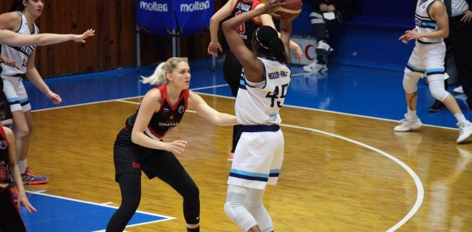 Basketbol FIBA Kadınlar Avrupa Kupası: Hatay BŞB: 77 – S. Moskova: 72