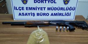 Dörtyol’da 1 kilo 100 gram kannabinoid uyuşturucu ele geçirildi