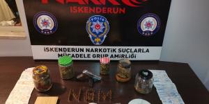 Kavanozlardan uyuşturucu çıktı