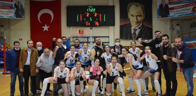 ANTAKYA BELEDİYESİ GSK KADIN VOLEYBOL TAKIMINDAN GALİBİYET