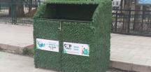 ESTETİK GÖRÜNÜMLÜ ÇÖP KONTEYNERLERİ ANA ARTERLERDE YAYGINLAŞTIRILIYOR