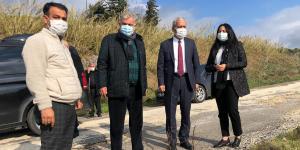 BAŞKAN YILMAZ VE AK PARTİ HATAY MİLLETVEKİLİ SABAHAT ÖZGÜRSOY ÇELİK’TEN İNCELEMELER