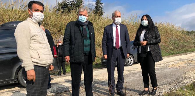 BAŞKAN YILMAZ VE AK PARTİ HATAY MİLLETVEKİLİ SABAHAT ÖZGÜRSOY ÇELİK’TEN İNCELEMELER