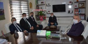 BAŞKAN YAVUZ ÇALIŞAN GAZETECİLER GÜNÜ DOLAYISIYLA YEREL BASINA KUTLAMA ZİYARETİNDE BULUNDU