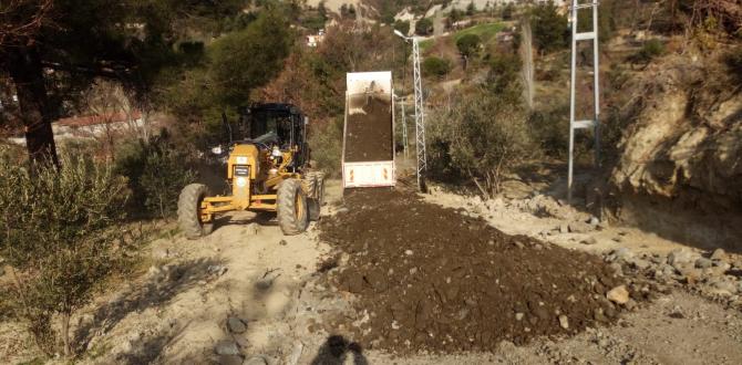 ANTAKYA GENELİNDE YOL ÇALIŞMALARI DEVAM EDİYOR