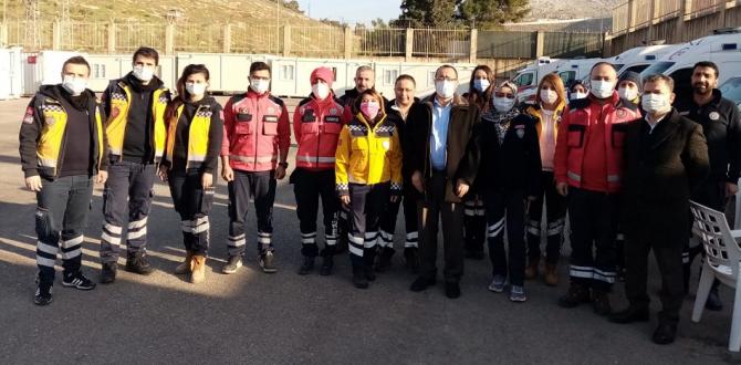 Hambolat’tan sınır hattına ziyaret