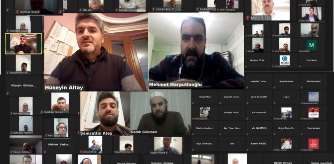 AGD HATAY’DAN ONLİNE HATİM VE VEFA GECESİ