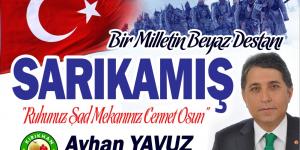 YAVUZ; “ONLAR GERİYE DÖNMEYİ ASLA DÜŞÜNMEDİLER!” KEFENLERİ KAR OLAN ŞEHİTLERİMİZ TARİHİ DONDURDULAR”