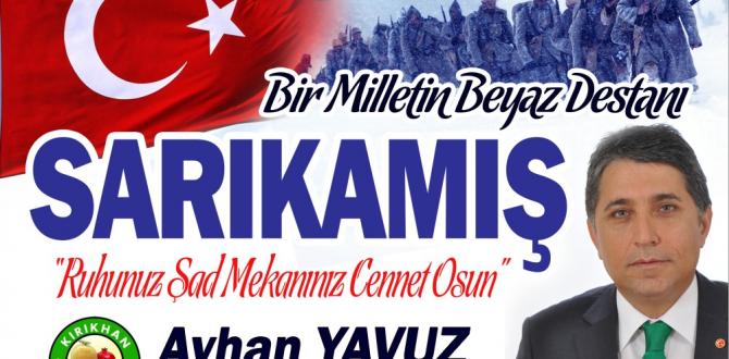 YAVUZ; “ONLAR GERİYE DÖNMEYİ ASLA DÜŞÜNMEDİLER!” KEFENLERİ KAR OLAN ŞEHİTLERİMİZ TARİHİ DONDURDULAR”