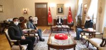 Şehit Ailesinden Vali Doğan’a Ziyaret
