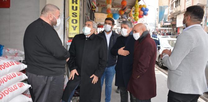 MİLLETVEKİLİ YAYMAN VE BAŞKAN YAVUZ GÖNÜLLERİ FETHETMEYE DEVAM EDİYOR