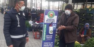 KIRIKHAN ZABITASI SEMT PAZARLARINDA PANDEMİ DENETİMLERİ İLE GÖZ DOLDURUYOR