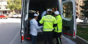 BAŞKAN YILMAZ’DAN KISITLAMADA GÖREV YAPAN EMNİYET GÜÇLERİMİZE SICAK ÇORBA İKRAMI