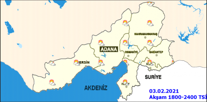 Hatay Valiliği’nden meteorolojik uyarı