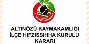 Altınözü Ziyaret Mahallesi karantinaya alındı