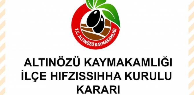 Altınözü Ziyaret Mahallesi karantinaya alındı