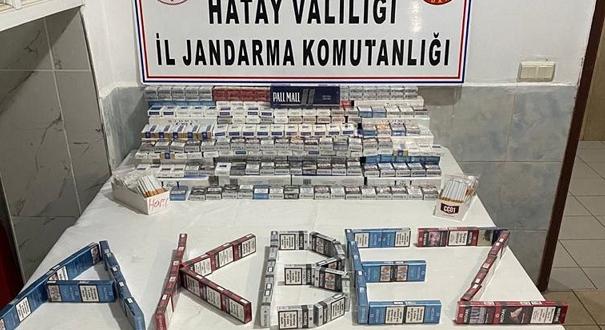 Hassa’da kaçak sigara ve tütün operasyonu