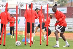 Hatayspor, Kasımpaşa maçının hazırlıklarını sürdürüyor