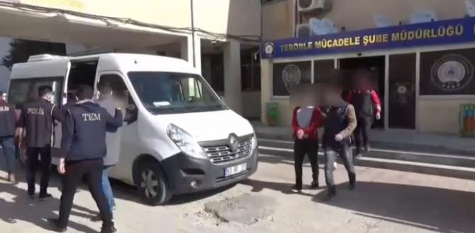 Hatay’da terör operasyonu: 18 gözaltı
