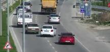 Trafikte makas atan sürücü KGYS’ye yakalandı