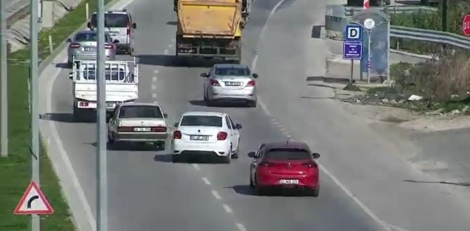 Trafikte makas atan sürücü KGYS’ye yakalandı
