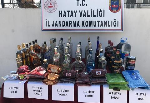Hatay’da kaçakçılık operasyonu