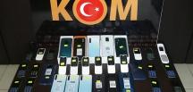 İskenderun’da 33 kaçak telefon ele geçirildi