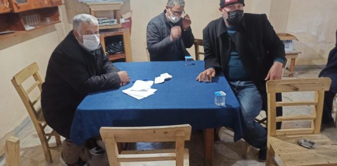 Samandağ’da kıraathaneye kumar baskını