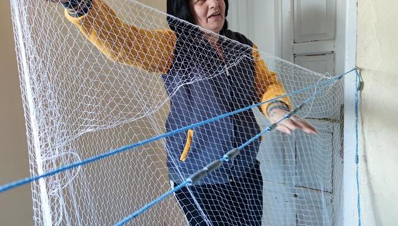 Hataylı Seher Aşker 36 yıldır balıkçılık yapıyor