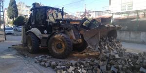 BAŞKAN YILMAZ’IN TALİMATI İLE; ESENLİK MAHALLESİ MELEK SOKAKLARDA ASFALT HAMLESİ